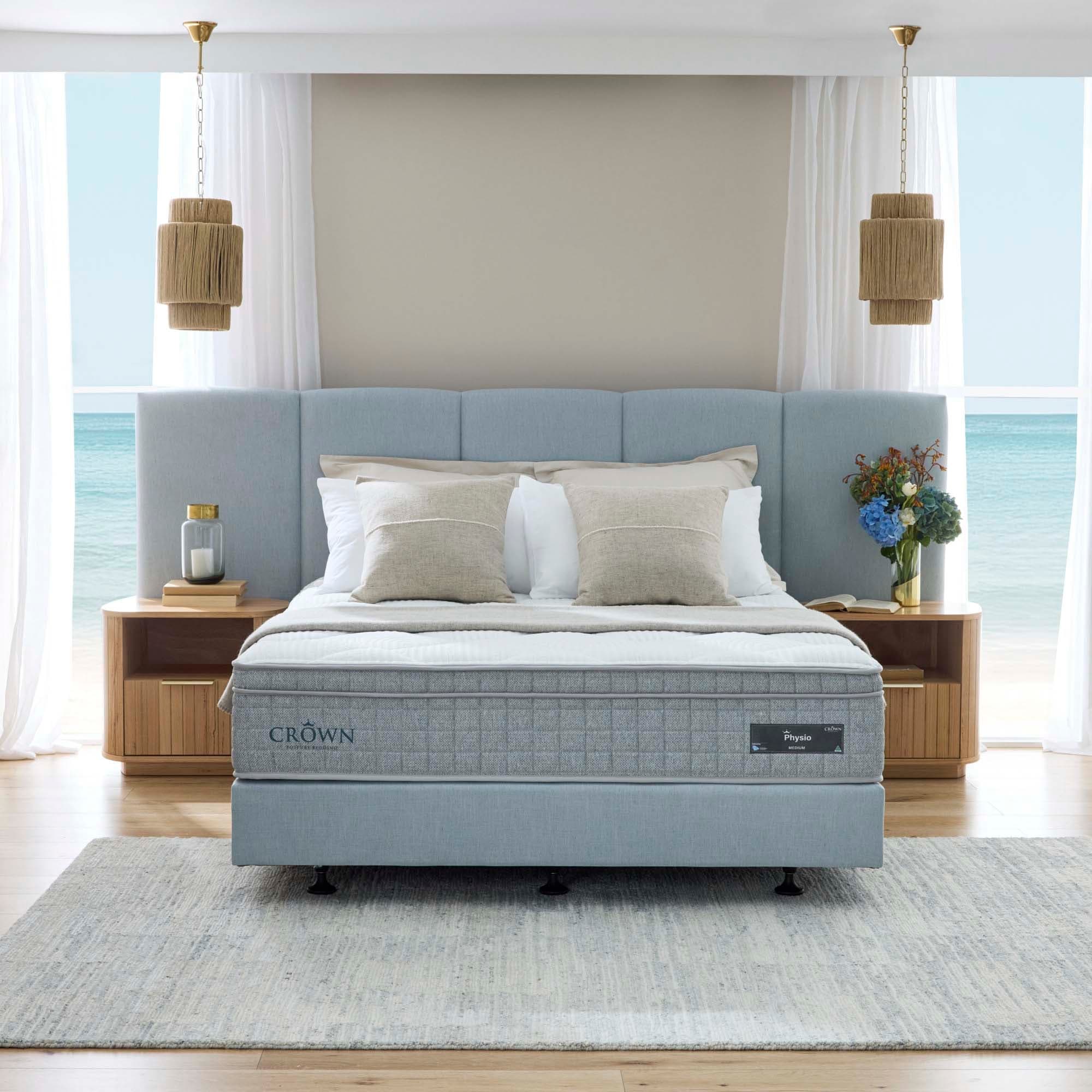 Lifestyle image of the  Physio Medium Qb Mattress from Forty Winks