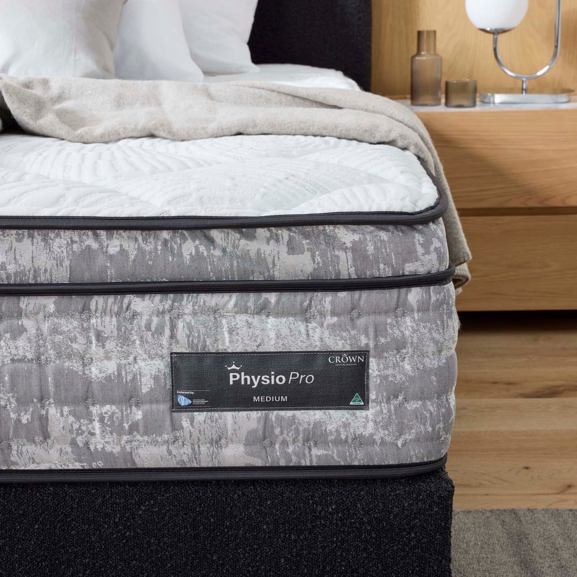 Detail image of the  Physio Pro Medium Qb Mattress from Forty Winks