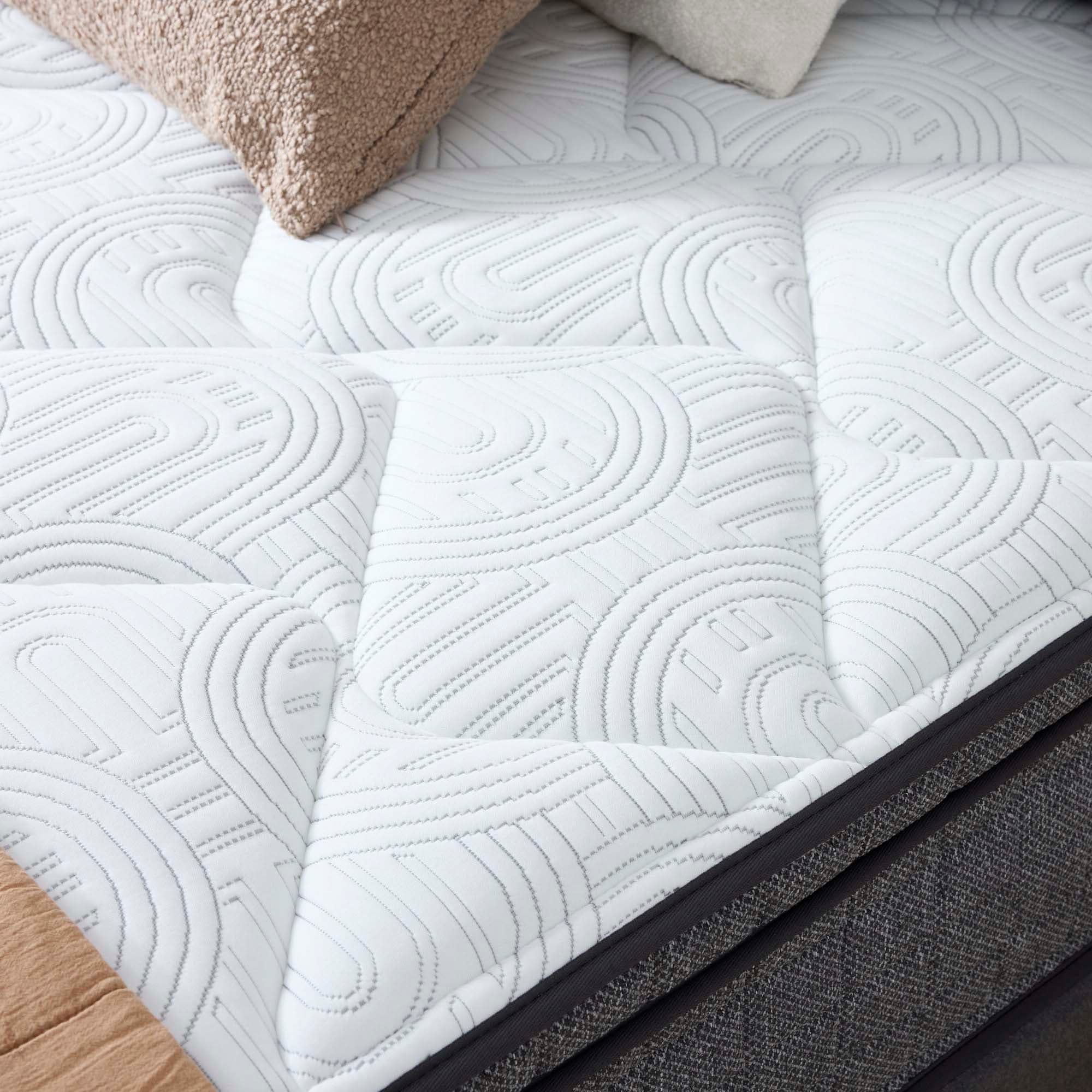 Lifestyle image of the  Royale Medium Qb Mattress from Forty Winks