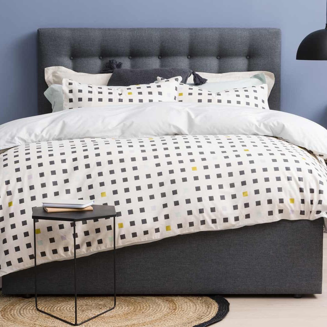 Lifestyle image of the  New York Qb Bed Head from Forty Winks