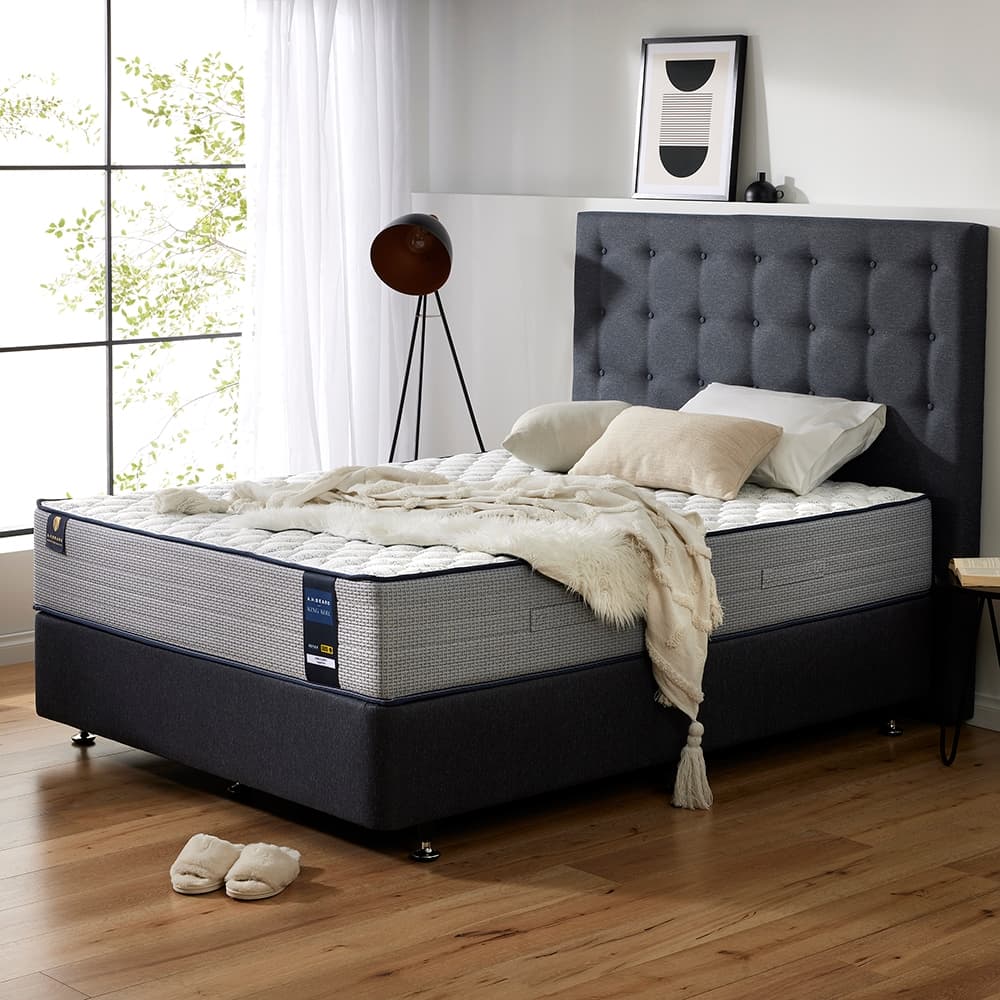 Lifestyle image of the  Chiro Clarity Super Firm Qb Mattress from Forty Winks