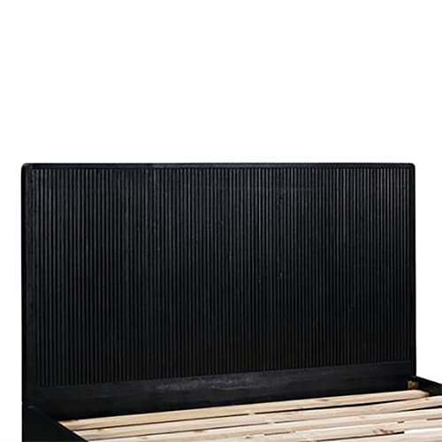Lifestyle image of the  Razzo Queen Bed Black from Forty Winks