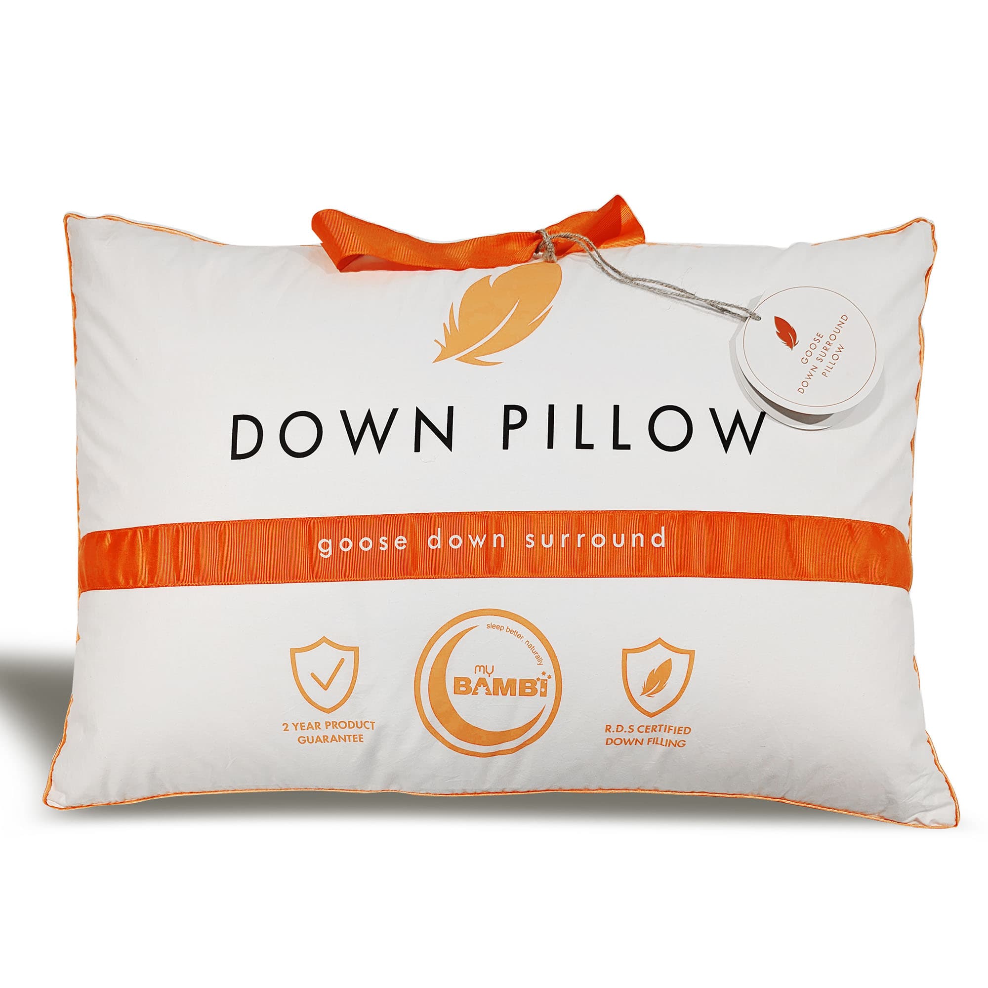 Product image of the  Goose Down Surround Pillow from Forty Winks