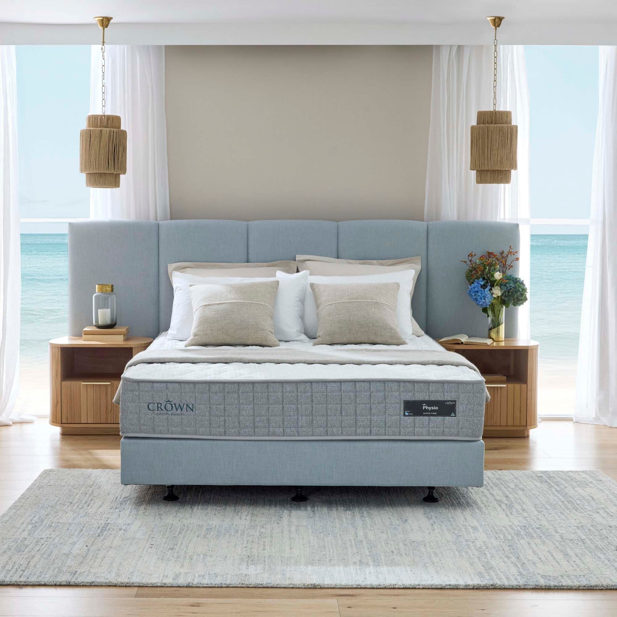 Lifestyle image of the  Physio Super Firm Qb Mattress from Forty Winks