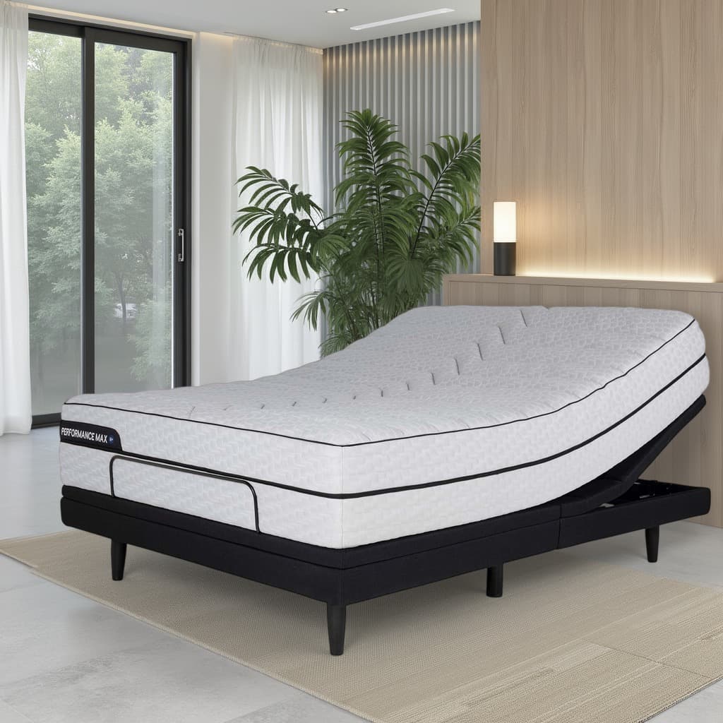 Lifestyle image of the  Iadjust Gold Qb Adjustable Base from Forty Winks