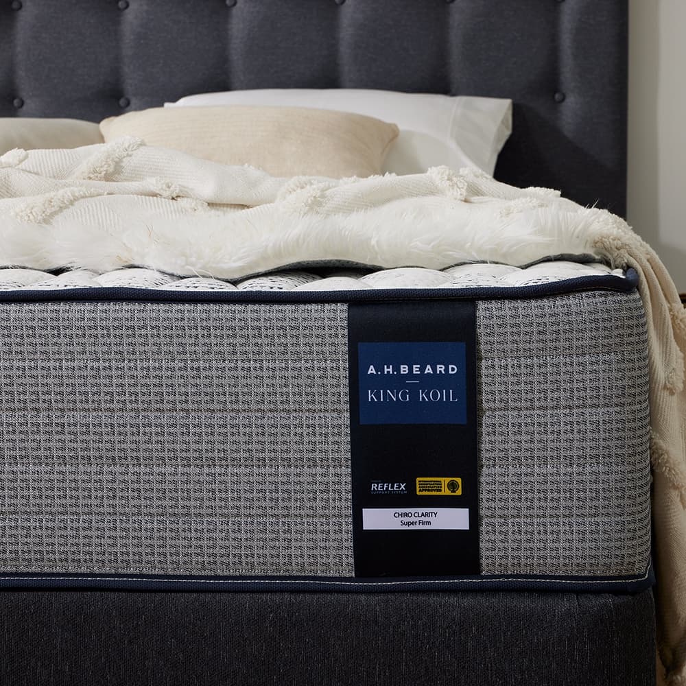 Detail image of the  Chiro Clarity Super Firm Qb Mattress from Forty Winks