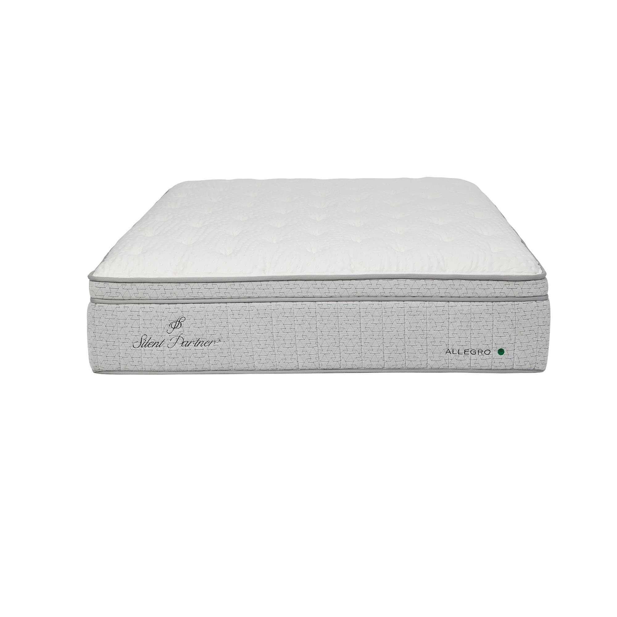 3D image of the  Allegro Plush Qb Mattress from Forty Winks
