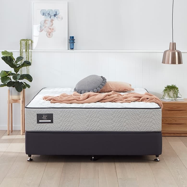 Lifestyle image of the  Comfort Plus Super Firm Qb Mattress from Forty Winks