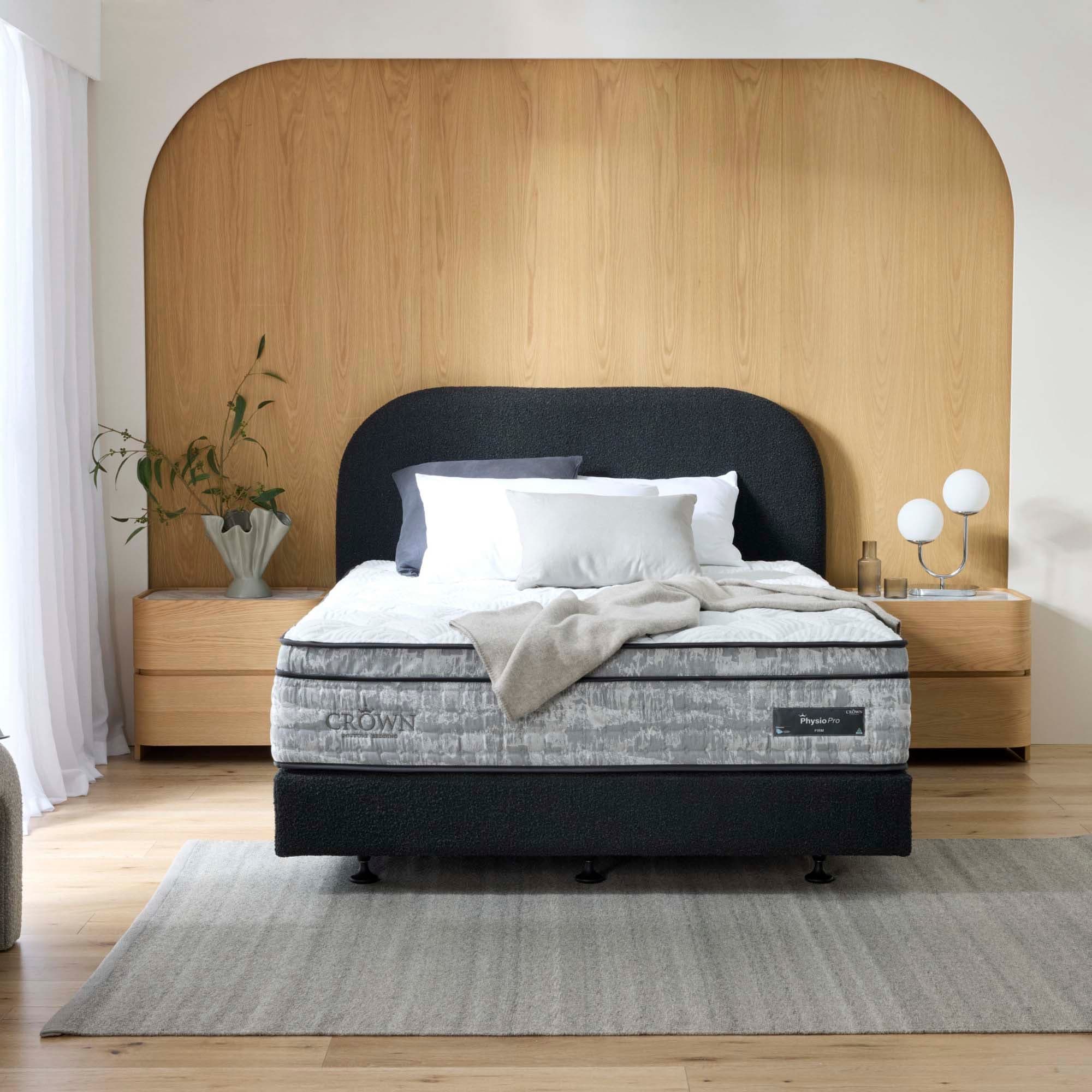 Lifestyle image of the  Physio Pro Firm Qb Mattress from Forty Winks