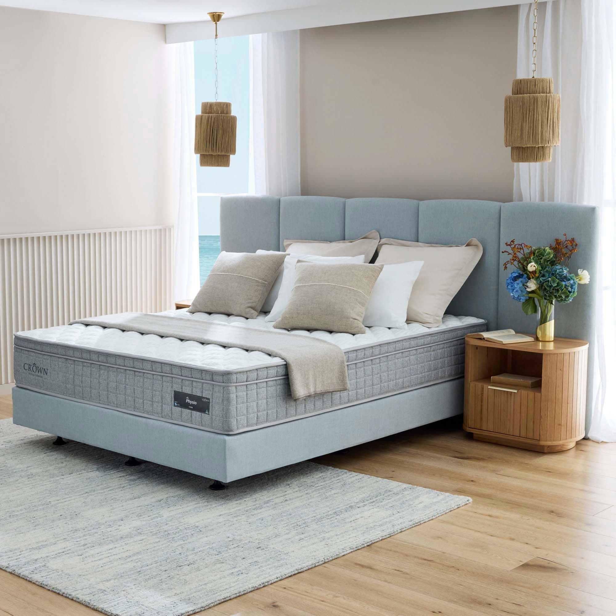 Lifestyle image of the  Physio Firm Qb Mattress from Forty Winks