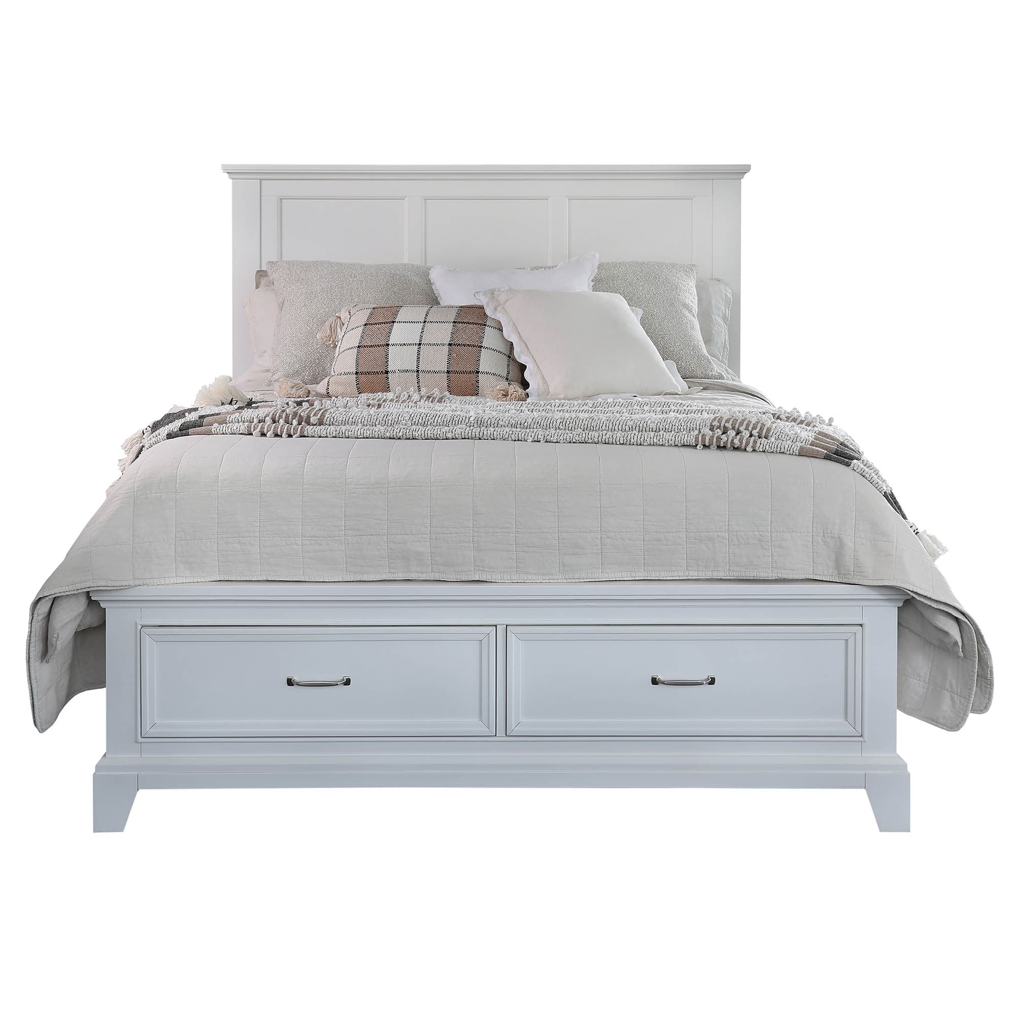 3D image of the  Fulham Qb Bed W/Drawers In Foot from Forty Winks