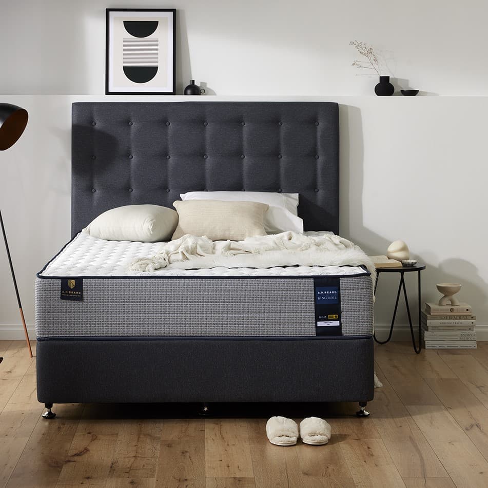 Lifestyle image of the  Chiro Clarity Firm Qb Mattress from Forty Winks