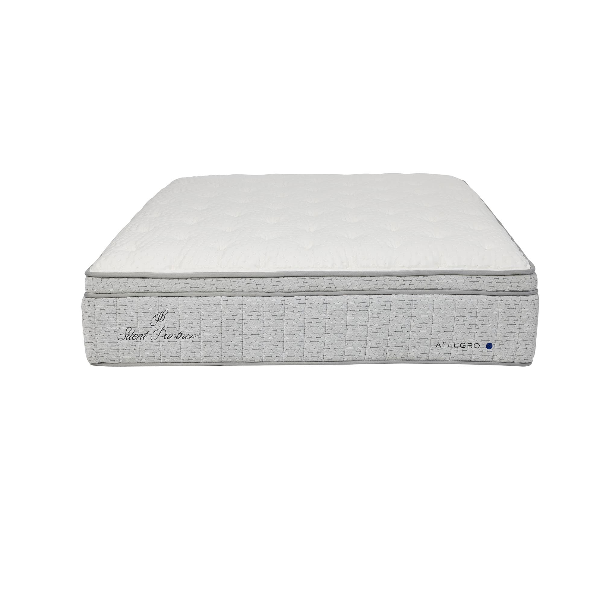 3D image of the  Allegro Medium Qb Mattress from Forty Winks