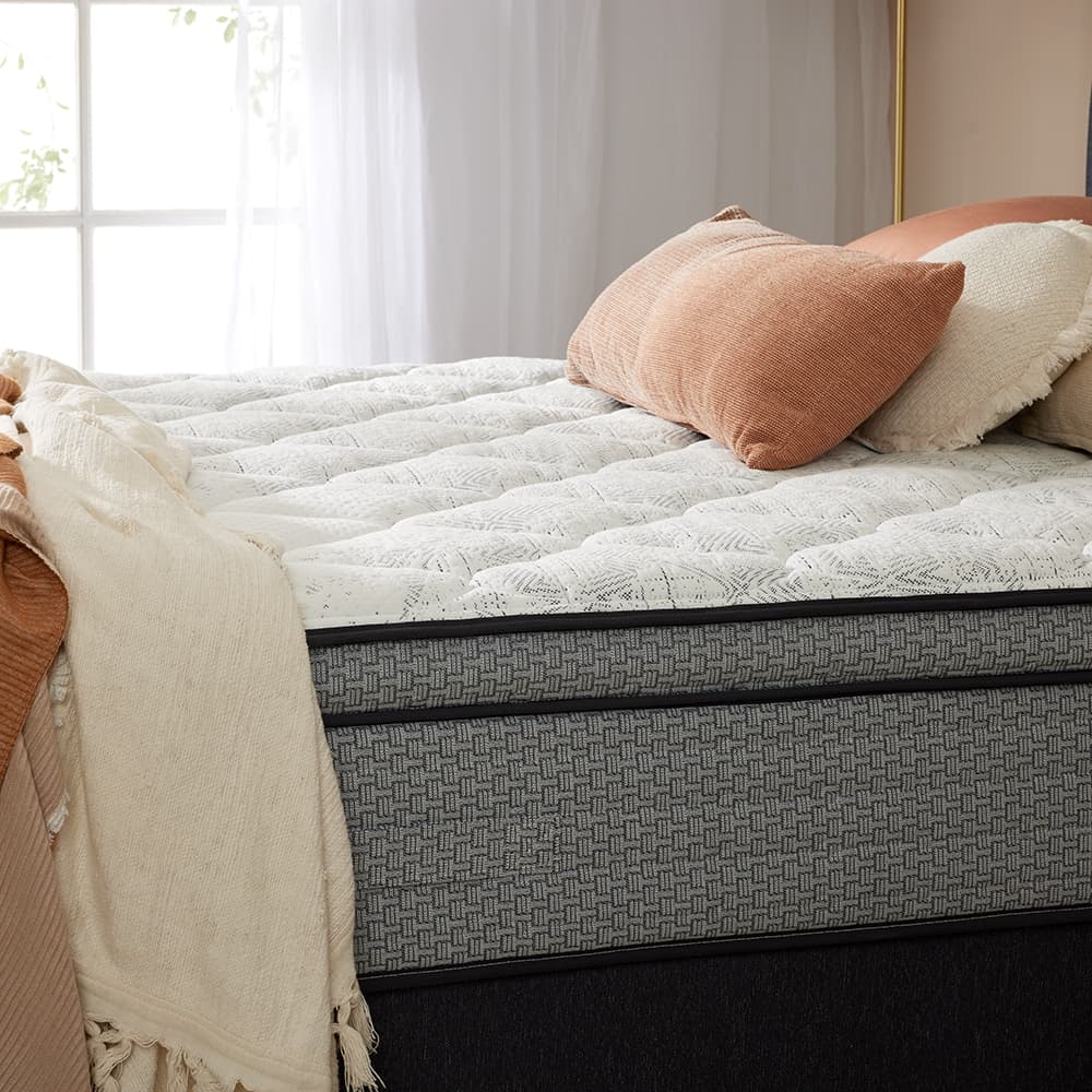 Detail image of the  Chiro Resolve Plush  Qb Mattress from Forty Winks