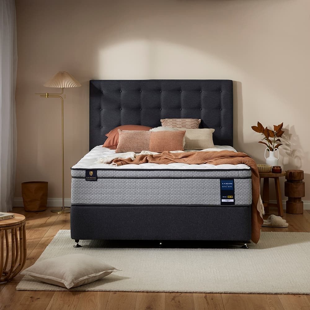 Lifestyle image of the  Chiro Resolve Plush  Qb Mattress from Forty Winks
