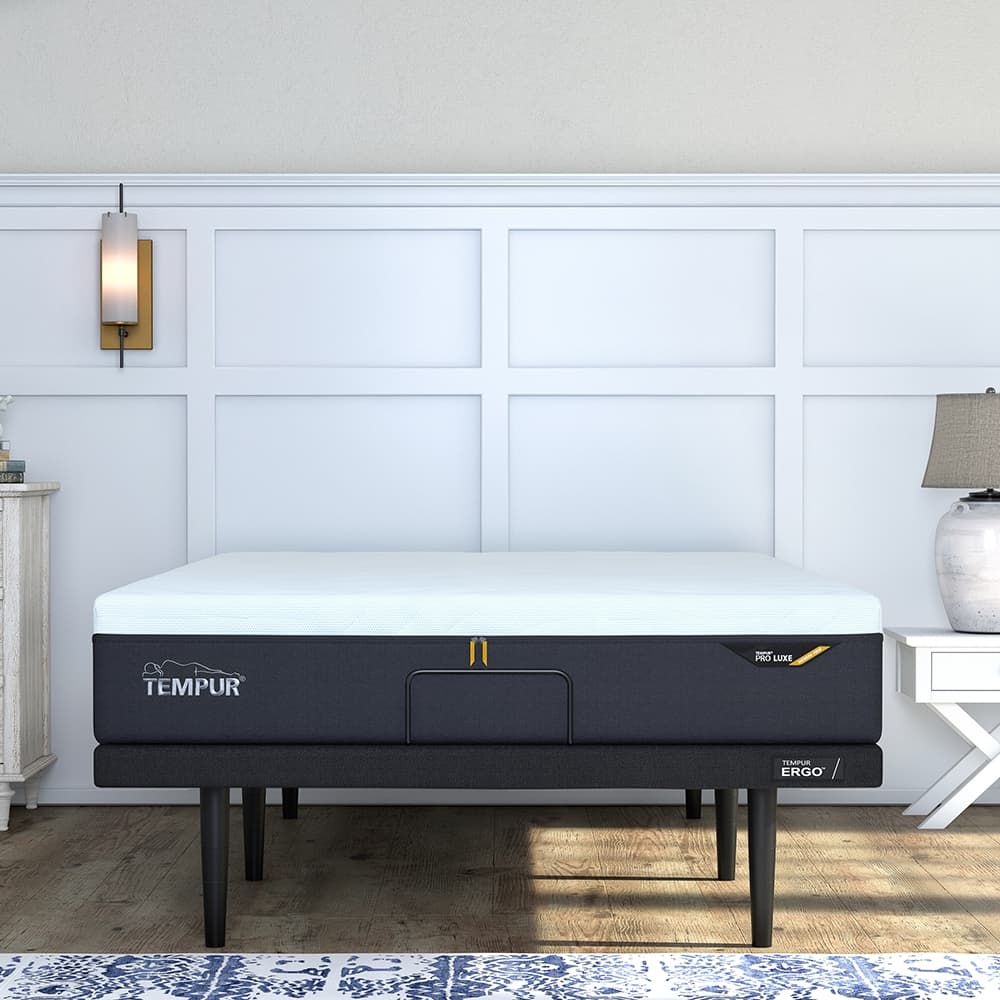 Lifestyle image of the  Tempur Ergo 3.0 Qb Zero-G Adjustable Base from Forty Winks
