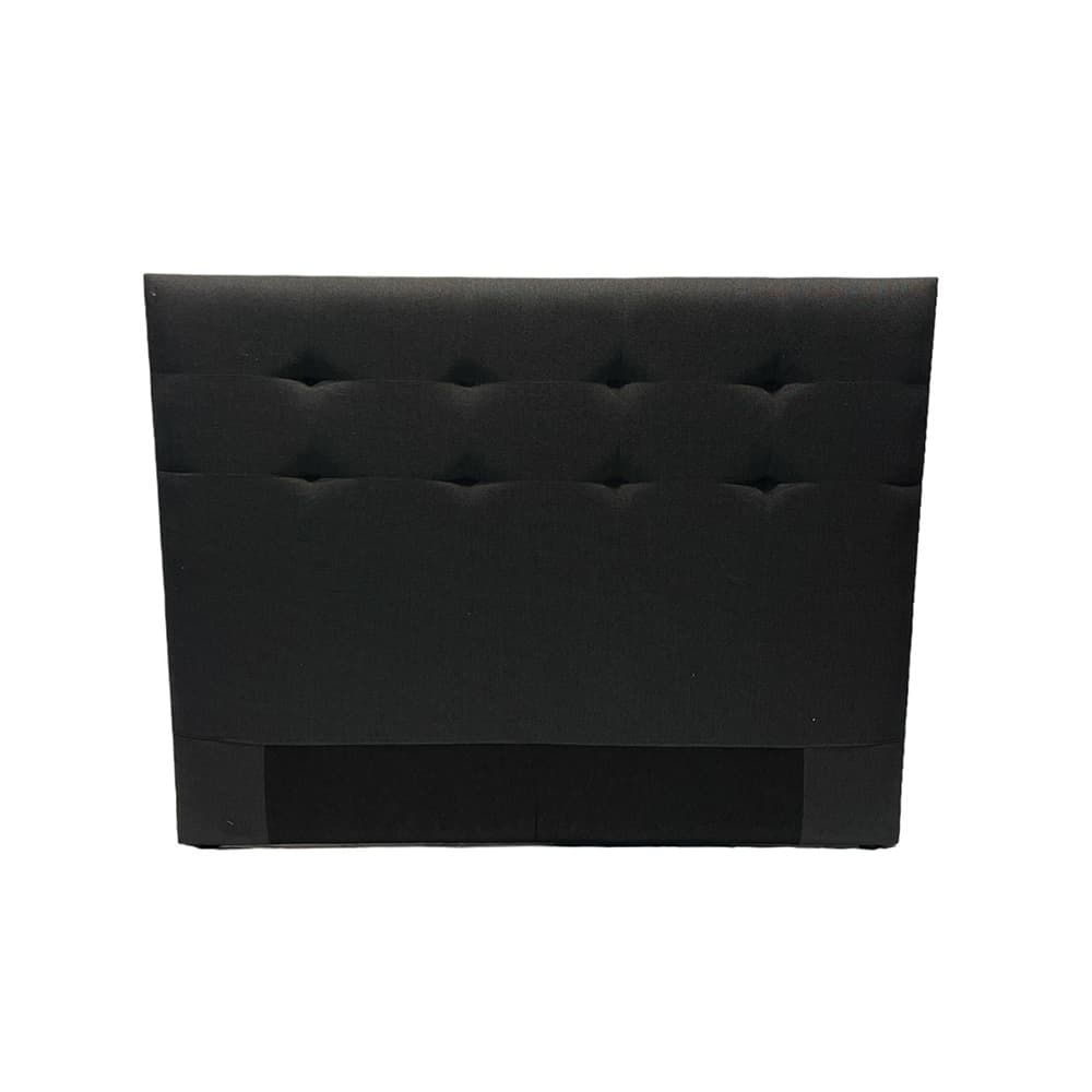 3D image of the Saxon Qb Bedhead - Charcoal from Forty Winks