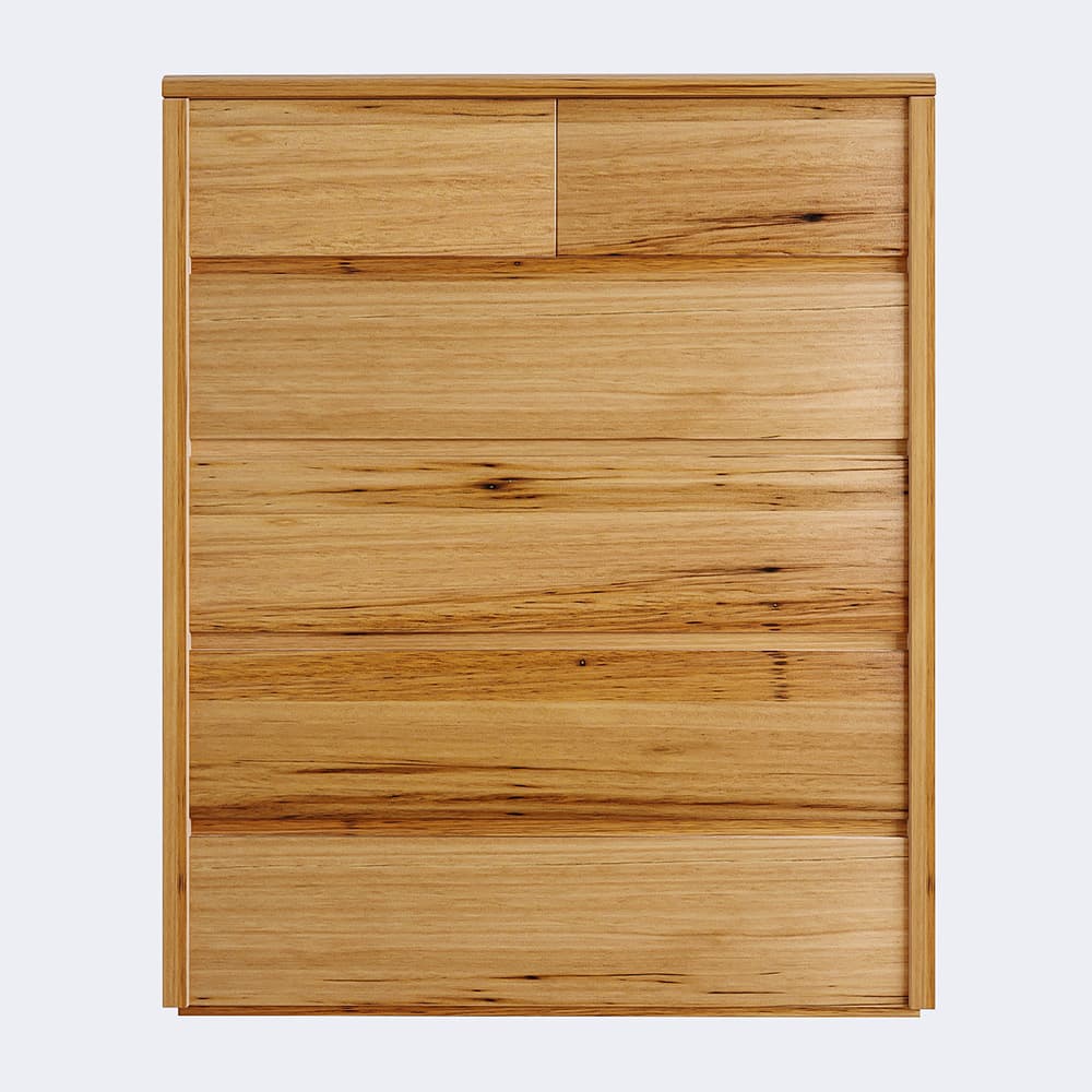 Product image of the Soho Tallboy 6 Drawer (Light Ash) from Forty Winks