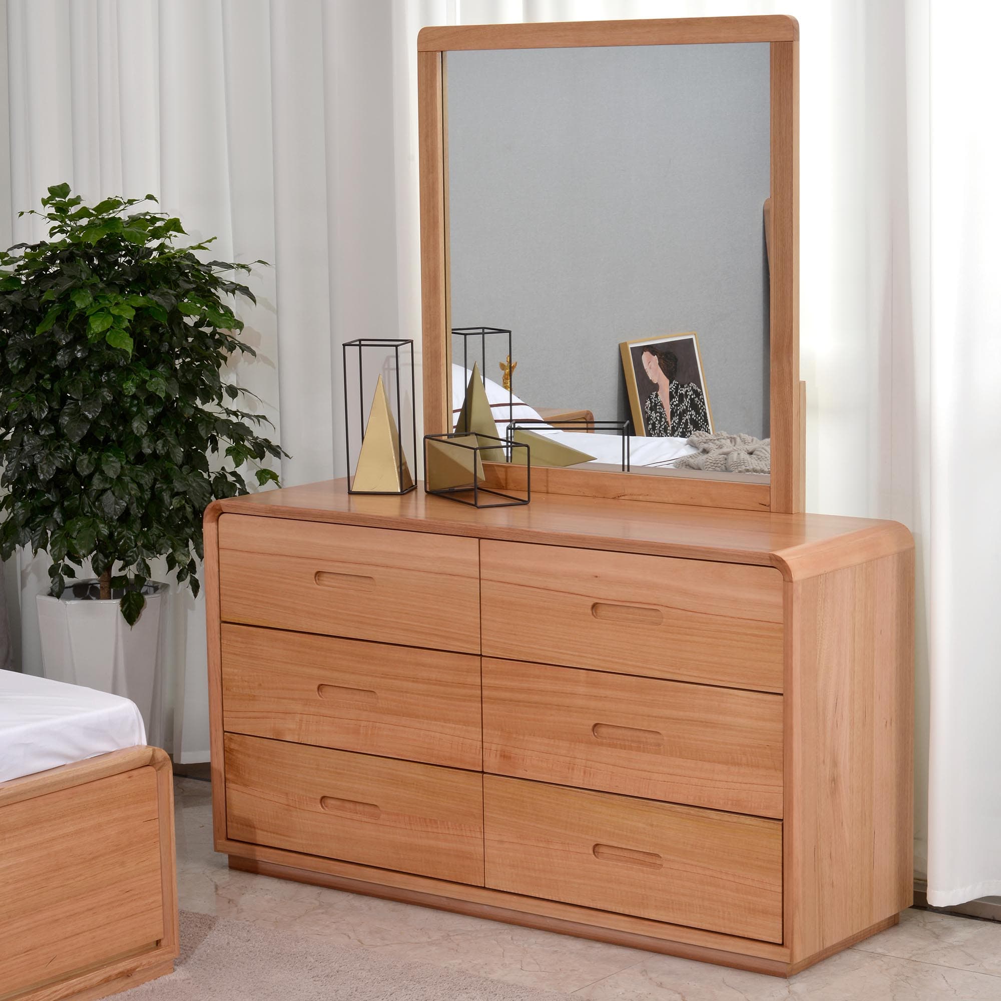 Lifestyle image of the Valentine Dresser from Forty Winks