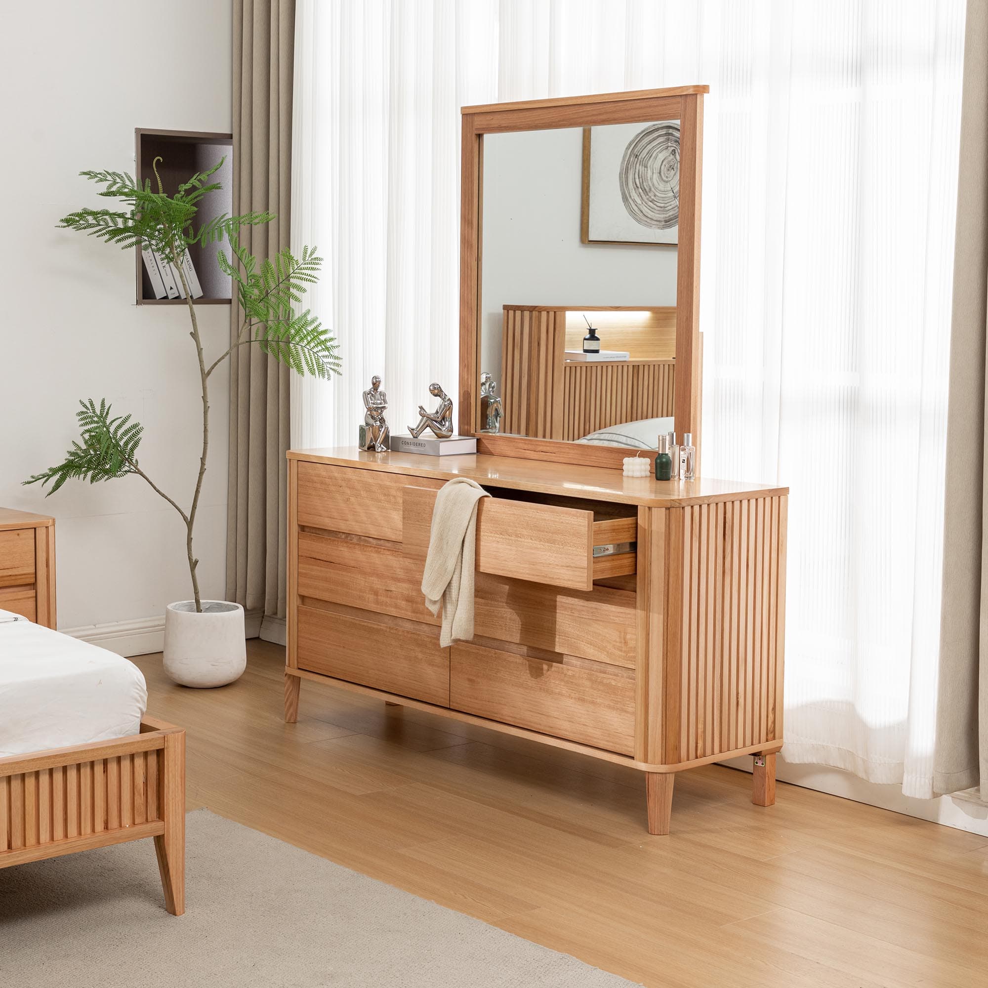 Lifestyle image of the Royce Mirror from Forty Winks
