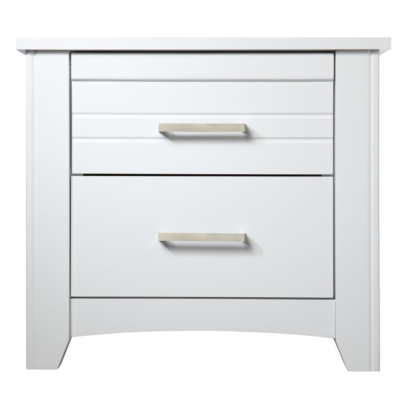 Lifestyle image of the Jenna Bedside Table 2 Drw from Forty Winks