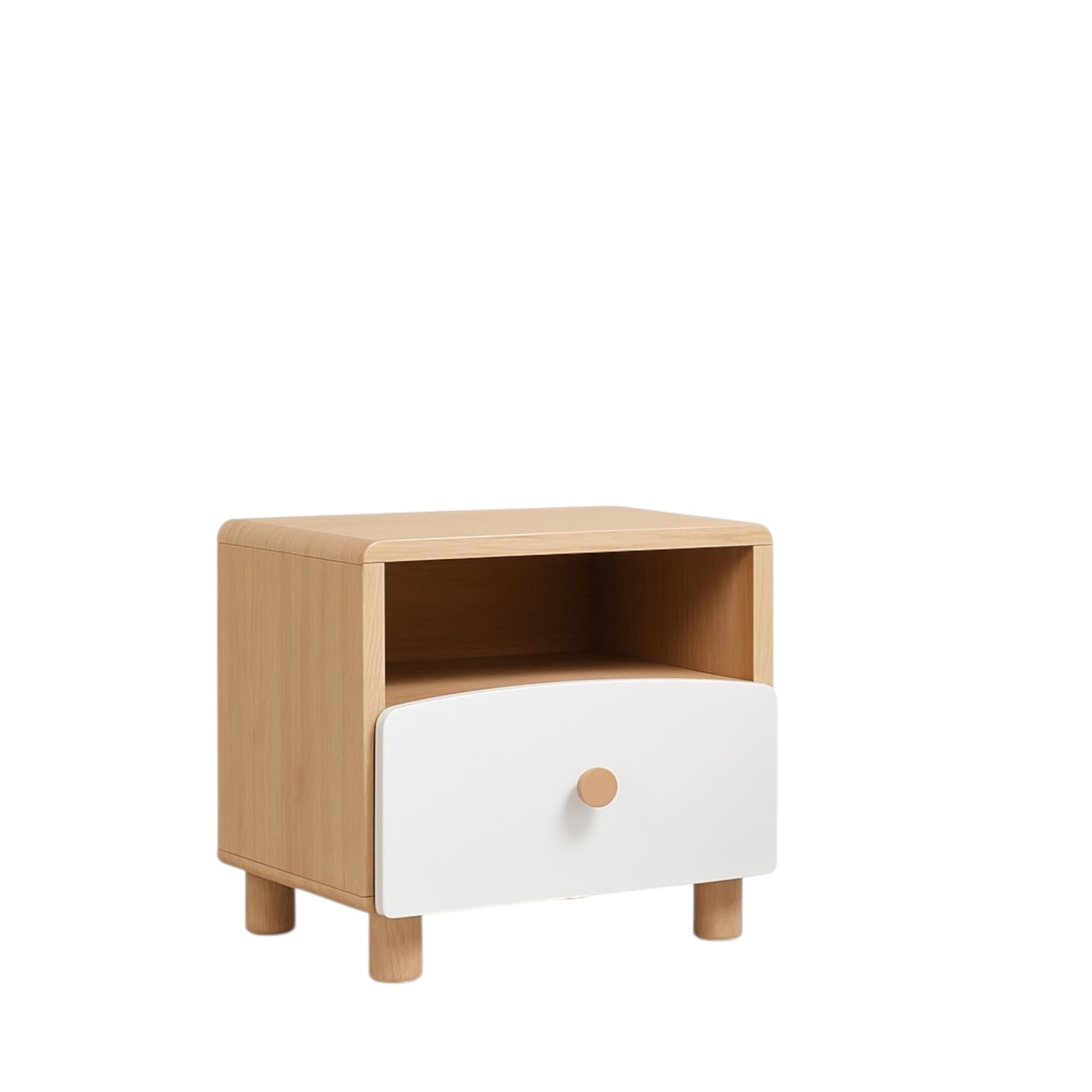 Product image of the Luna Bedside Table 1 Drawer W/Shelf from Forty Winks