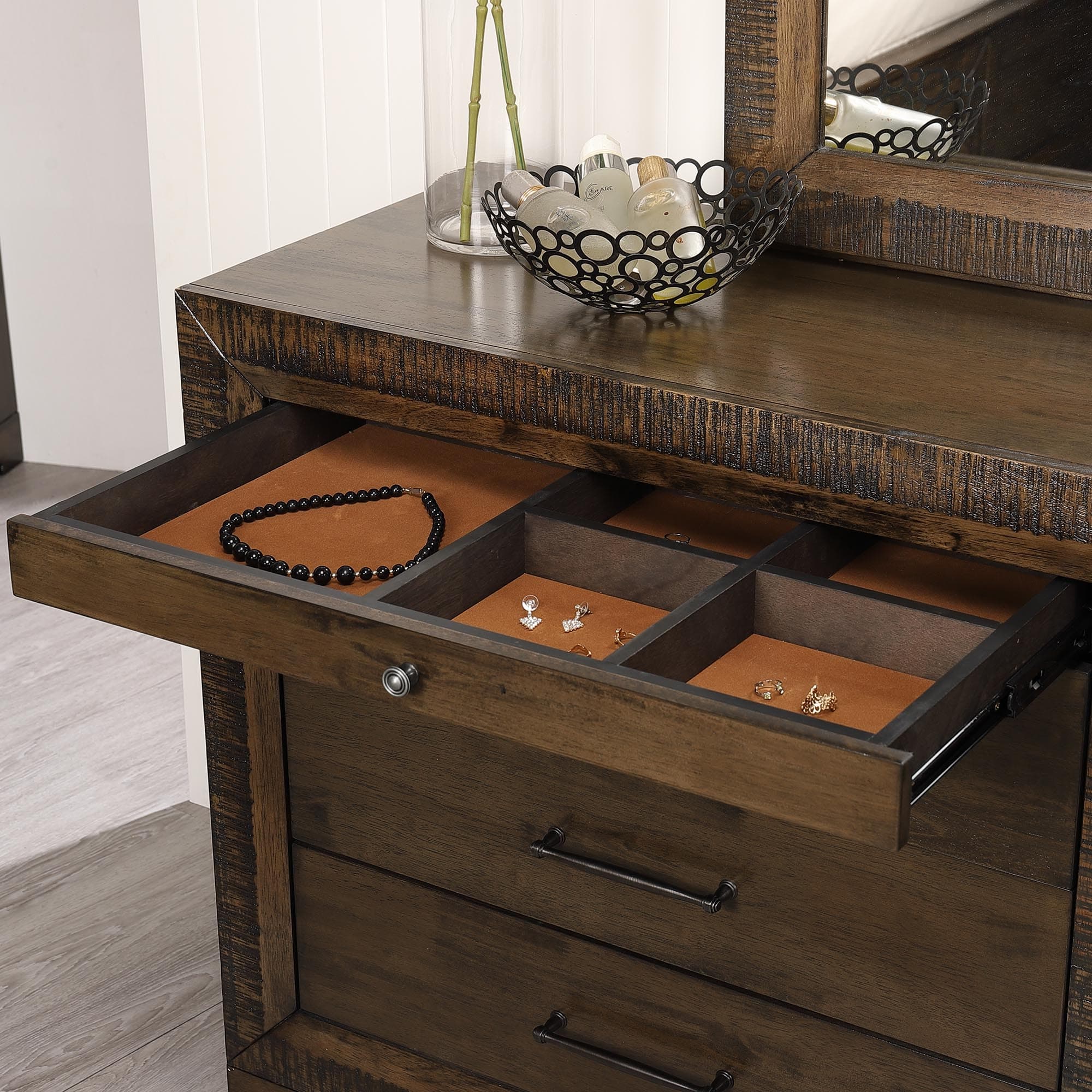 Lifestyle image of the Bolton Dresser from Forty Winks