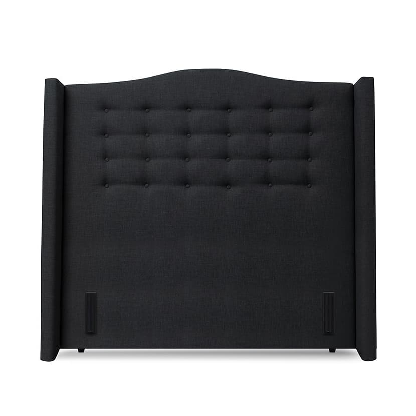 3D image of the Ariel Button Wings Qb Bedhead (Black) from Forty Winks