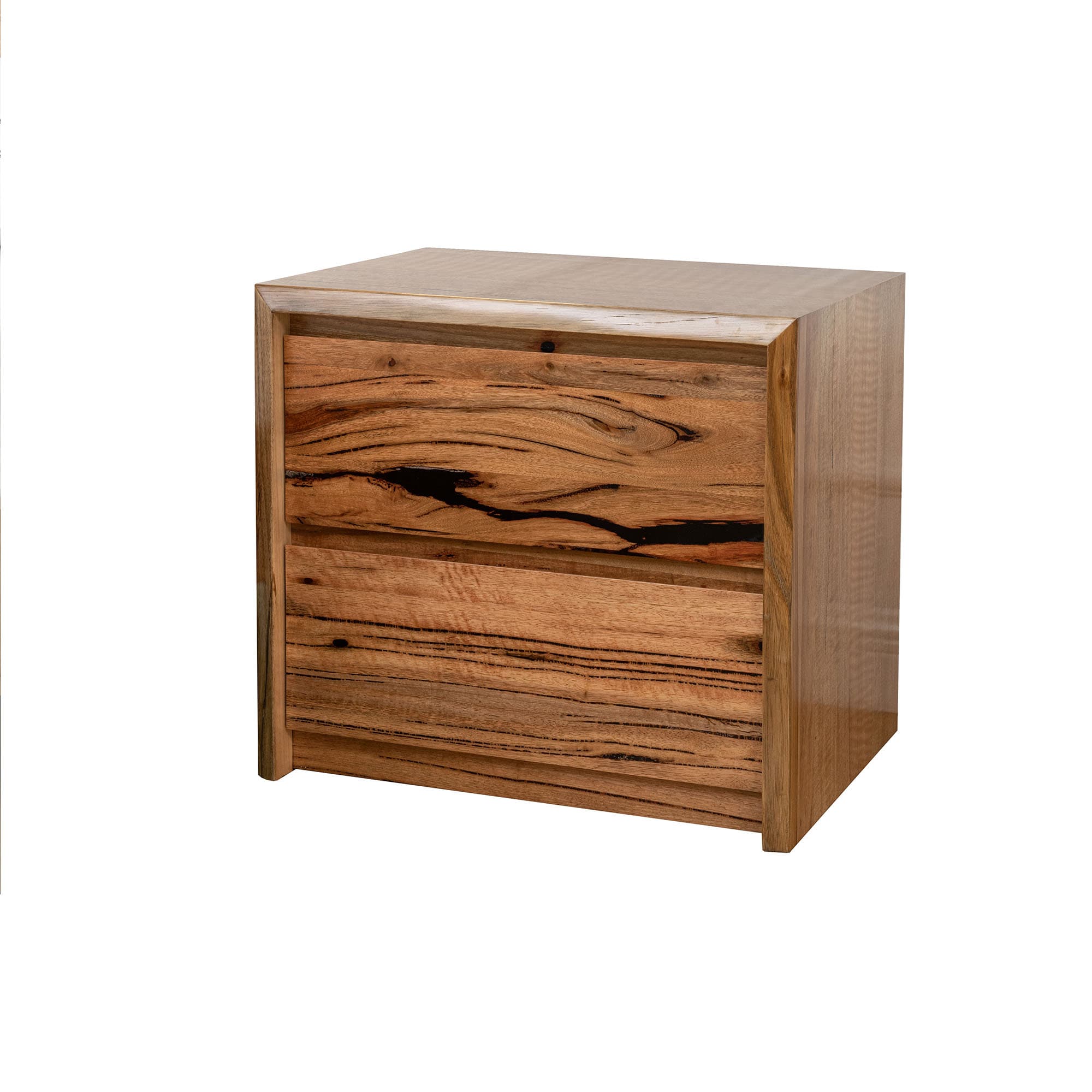 Lifestyle image of the Cooper Bedside Table from Forty Winks