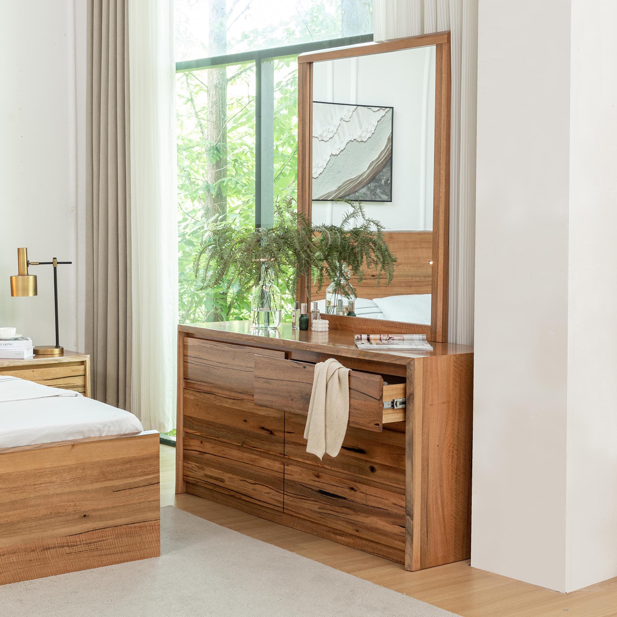Lifestyle image of the Cooper Mirror from Forty Winks