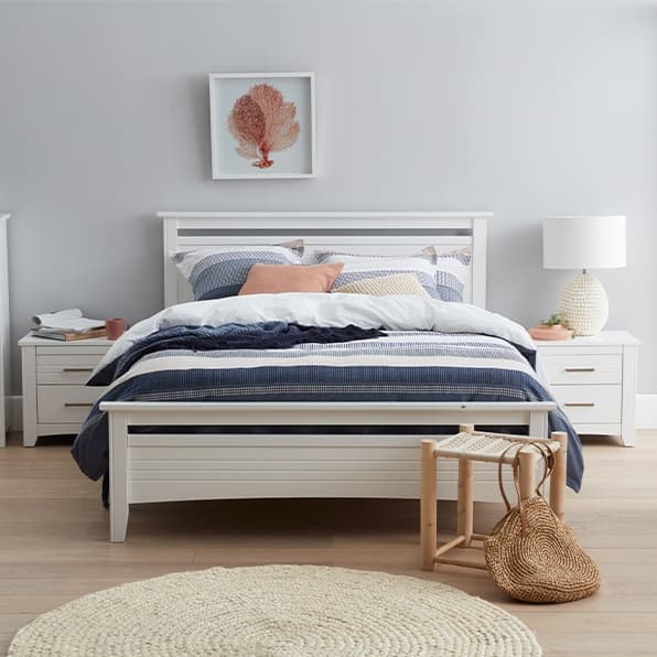 3D image of the Jenna Bedside Table 2 Drw from Forty Winks