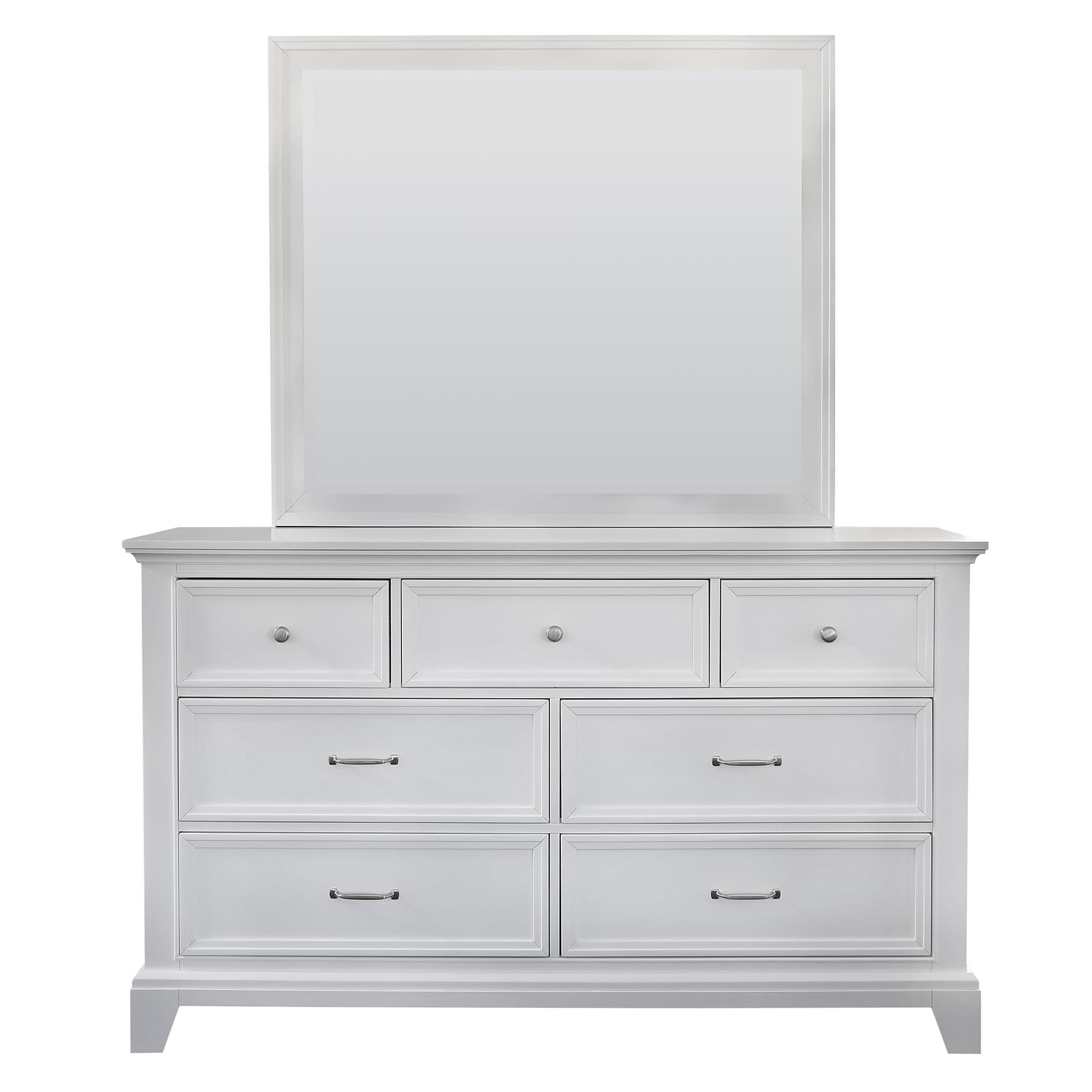 Lifestyle image of the Fulham Dresser Mirror from Forty Winks