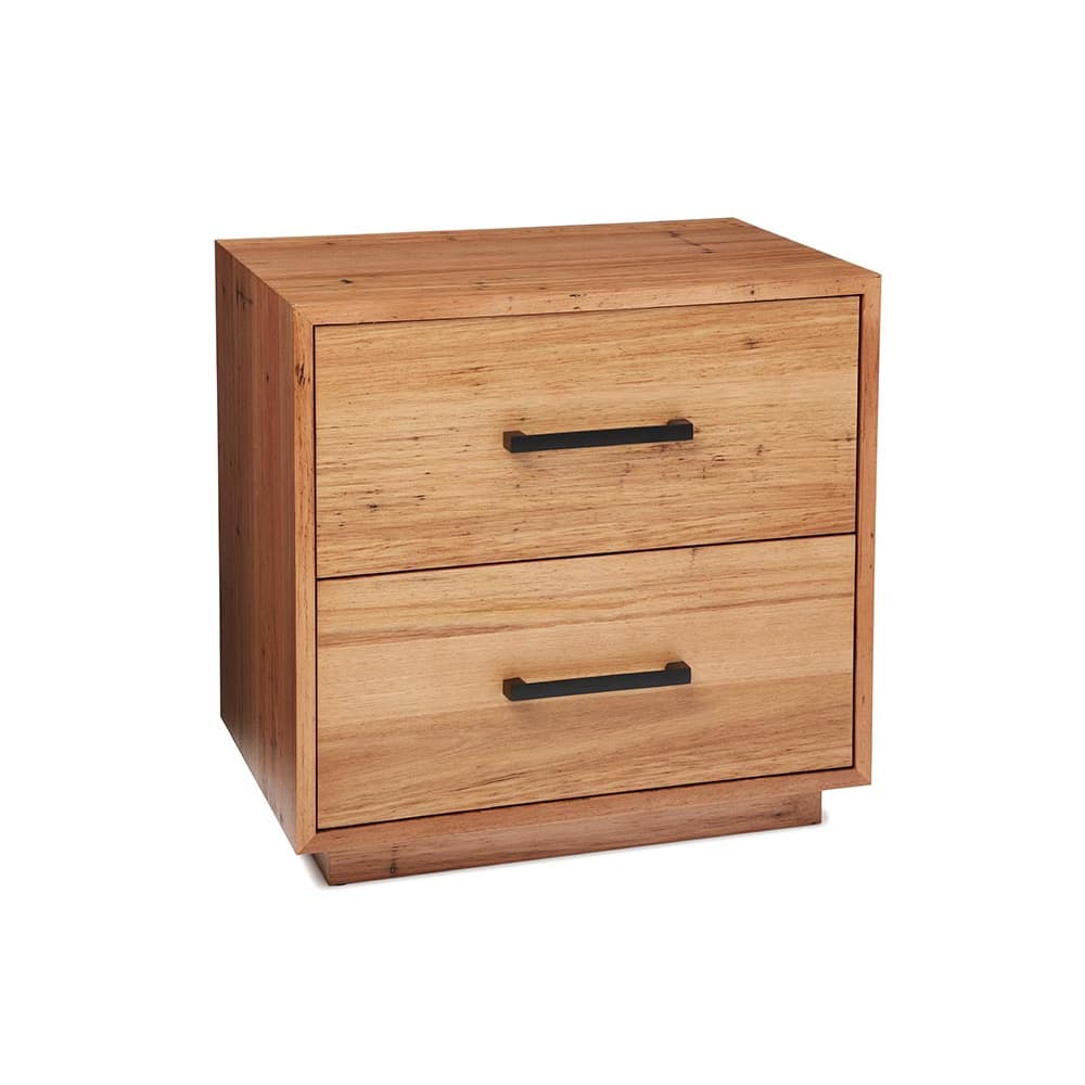 Lifestyle image of the Daytona Bedside Table from Forty Winks